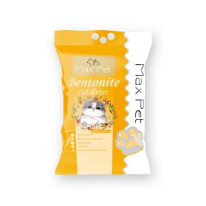 Max Pet Bentonite Cat Litter 25L Lemon
