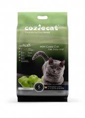 Cozie Cat Premium Clumping Cat Litter Apple Flavor 5L