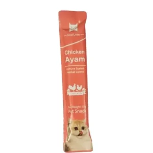 9 Lives Lickable Cat Treats Chicken Flavor 15 gram