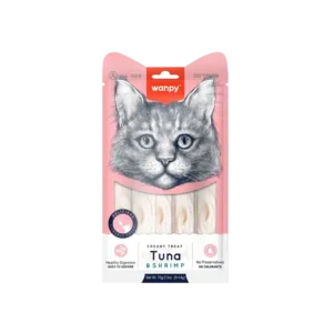 Wanpy Creamy Treat Tuna and Shrimp  (5×14g)